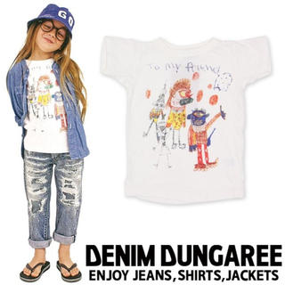 デニムダンガリー(DENIM DUNGAREE)のdenim dungaree/タグ付き新品半袖Tシャツ/デニム&ダンガリー(Tシャツ/カットソー)