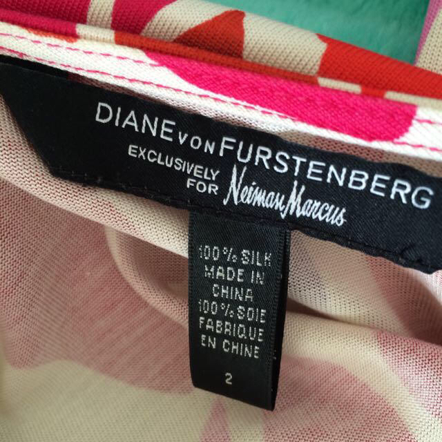 DIANE von FURSTENBERG(ダイアンフォンファステンバーグ)の値下げ！送料込み！ラップワンピ♡ レディースのワンピース(ひざ丈ワンピース)の商品写真