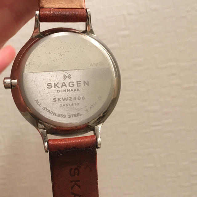 SKAGEN(スカーゲン)のスカーゲン 腕時計（ピンク） レディースのファッション小物(腕時計)の商品写真