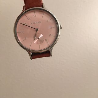 スカーゲン(SKAGEN)のスカーゲン 腕時計（ピンク）(腕時計)