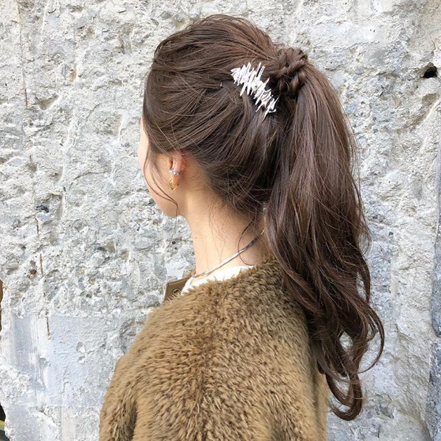 Pluie シャッタードバレッタプリュイ - ヘアアクセサリー Pluie シャッタードバレッタプリュイ - ヘアアクセサリー