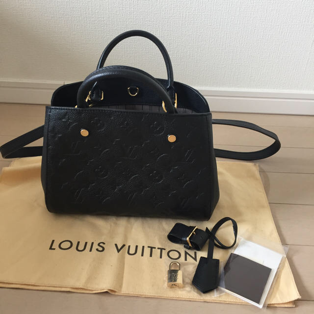 LOUIS VUITTON - ルイヴィトン モンテーニュbb アンプラント 超美品