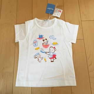 ☆新品・未使用☆ ファミリア パンケーキ柄 Tシャツ 90