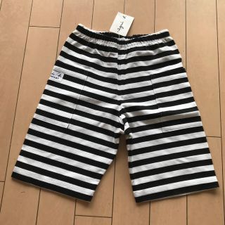 アニエスベー(agnes b.)の【新品】アニエス・ベー 子供用 ボーダー柄パンツ ９５センチ(パンツ/スパッツ)