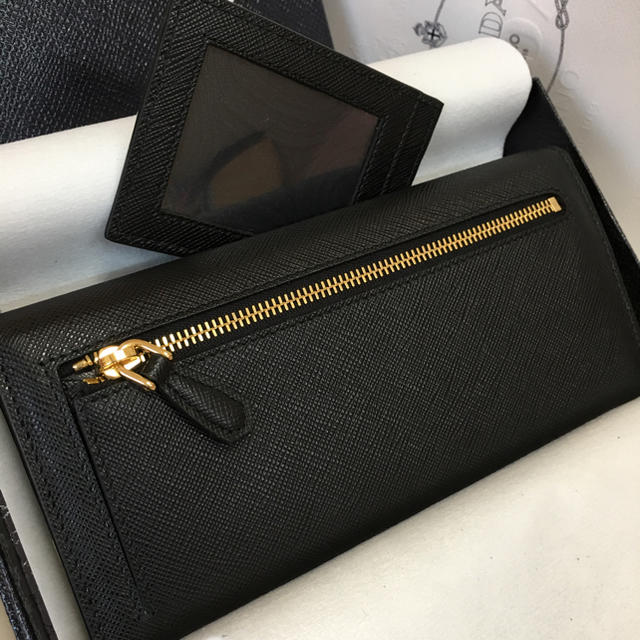 正規品! PRADA - 国内完売品 ブラック 財布 長財布 プラダ PRADA 即決
