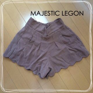 マジェスティックレゴン(MAJESTIC LEGON)のマジェ♡ショートパンツ(ショートパンツ)