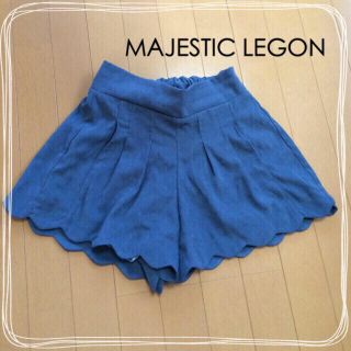 マジェスティックレゴン(MAJESTIC LEGON)のマジェ♡ショートパンツ(ショートパンツ)