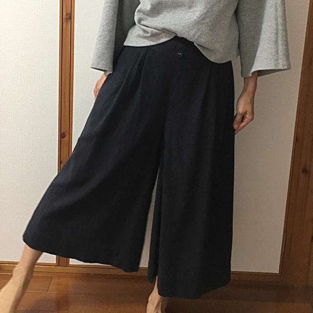 BEAMS(ビームス)のBEAMS HEARTリネンガウチョ レディースのパンツ(その他)の商品写真