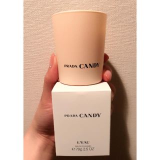 プラダ(PRADA)のPRADA CANDY L'EAU CANDLE キャンドル(キャンドル)