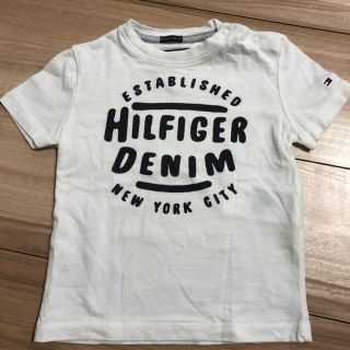 トミーヒルフィガー(TOMMY HILFIGER)の最終値下げ！TOMY HILFIGER ロゴ Tシャツ ベビー 80cm(Ｔシャツ)