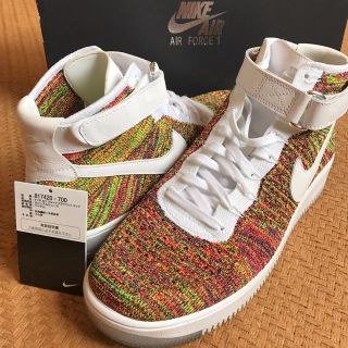 ナイキ(NIKE)のNIKE AIRFORCE1 ULTRA FLYKNIT MID 28.5cm(スニーカー)