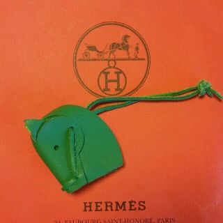 エルメス(Hermes)のエルメス　シュヴァル　チャーム　非売品　ホースヘッド　パドック　ロデオ(バッグチャーム)