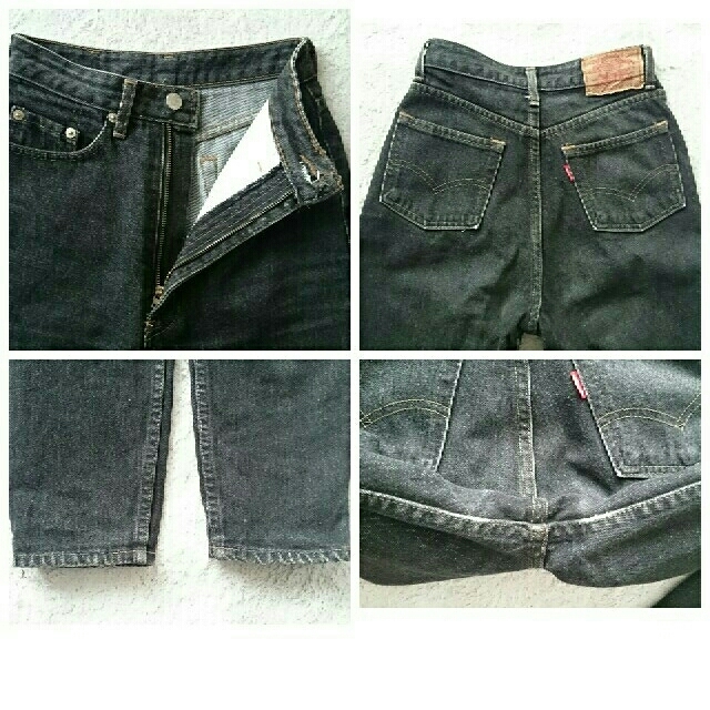 90s LEVI'S w626 ハイウエスト テーパード デニム W27