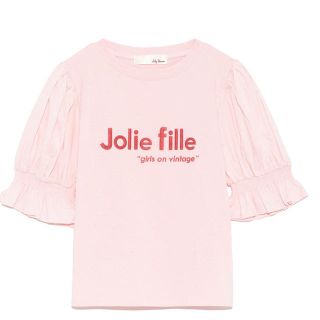 リリーブラウン(Lily Brown)の本日のみ 最終値下げ 新品 完売 リリーブラウン異素材Tシャツ(Tシャツ(半袖/袖なし))