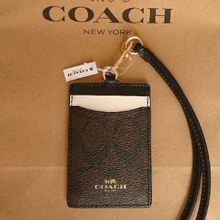 コーチ(COACH)の❤️2018新作❤️新品 COACH パス、カードケース(パスケース/IDカードホルダー)