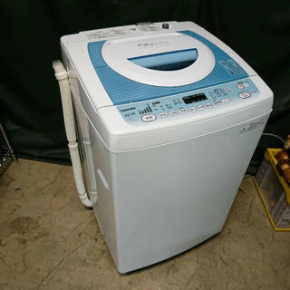 トウシバ(東芝)の訳有 格安洗濯機 7K 自己洗浄か工場用(洗濯機)