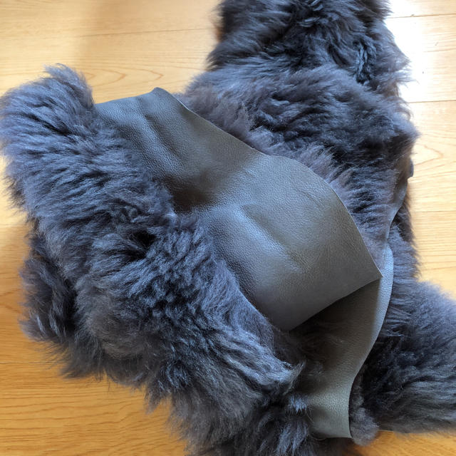 絶品】 美品☆GUSHLOW&COLE シープスキン スヌード ドゥーズィエム