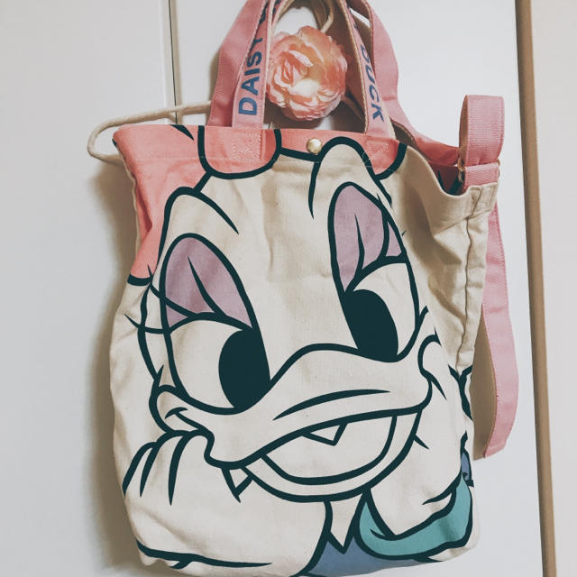 トートバッグ デイジーちゃん レディースのバッグ(トートバッグ)の商品写真
