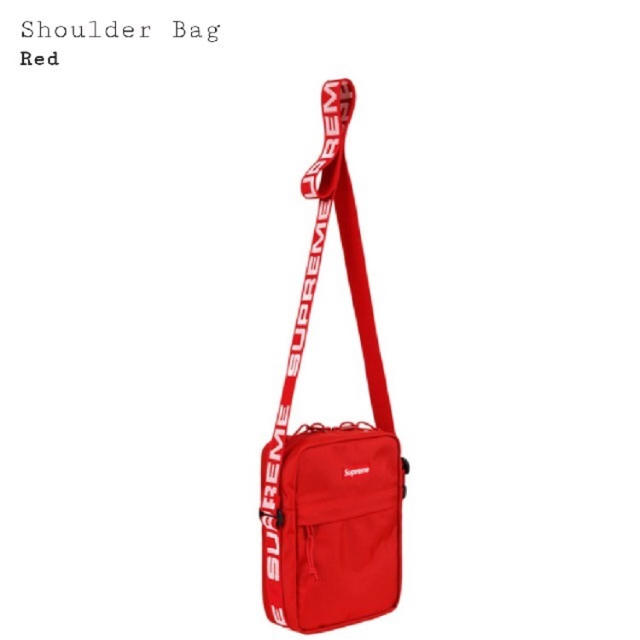 Supreme Shoulder Bag Red