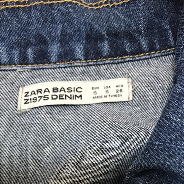 ZARA(ザラ)の❁一度着用のみ‼ザラ デニムジャケット❁ レディースのジャケット/アウター(Gジャン/デニムジャケット)の商品写真