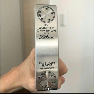 スコッティキャメロン(Scotty Cameron)の値下げ!Sキャメロン ボタンバック ニューポート 新品未使用 4000本限定(クラブ)