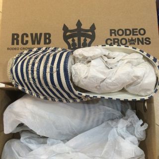 ロデオクラウンズ(RODEO CROWNS)のRODEOCROWNSエスパドリーユ(S)完売‼︎ロデオクラウンズ新品(サンダル)