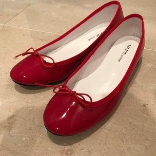 レペット(repetto)の福来様専用。赤 バレエシューズ ローヒール レペット風(バレエシューズ)