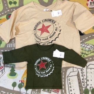 ロデオクラウンズ(RODEO CROWNS)の今季‼︎RODEO CROWNS STAR7分Tシャツ(F)キッズ(S)(その他)