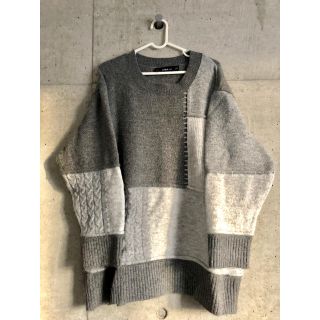 ザラ(ZARA)のZARA パッチワークニット(ニット/セーター)