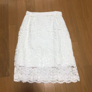 ウィルセレクション(WILLSELECTION)の美人百花掲載！ウィルセレクション♡花柄レーススカート(ひざ丈スカート)