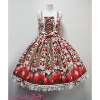 アンジェリックプリティー(Angelic Pretty)の❤️ゆゆ様専用❤️新品タグ付アンジェリックプリティ☆ベリーガーデン(ひざ丈ワンピース)