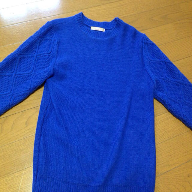 dazzlin(ダズリン)のdazzlin  @Blue Knit レディースのトップス(ニット/セーター)の商品写真