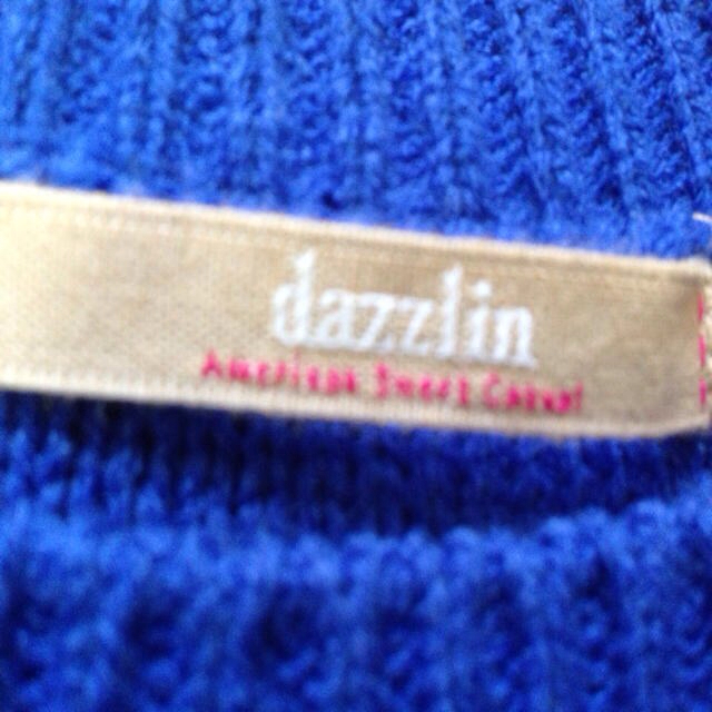dazzlin(ダズリン)のdazzlin  @Blue Knit レディースのトップス(ニット/セーター)の商品写真