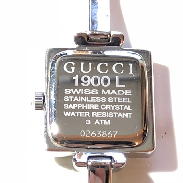HOT送料無料 Gucci - Y!  1900L クオーツ腕時計 WHBR-7の通販 by 在庫処分セール！SPHERE-TOKYO｜グッチならラクマ 数量限定HOT