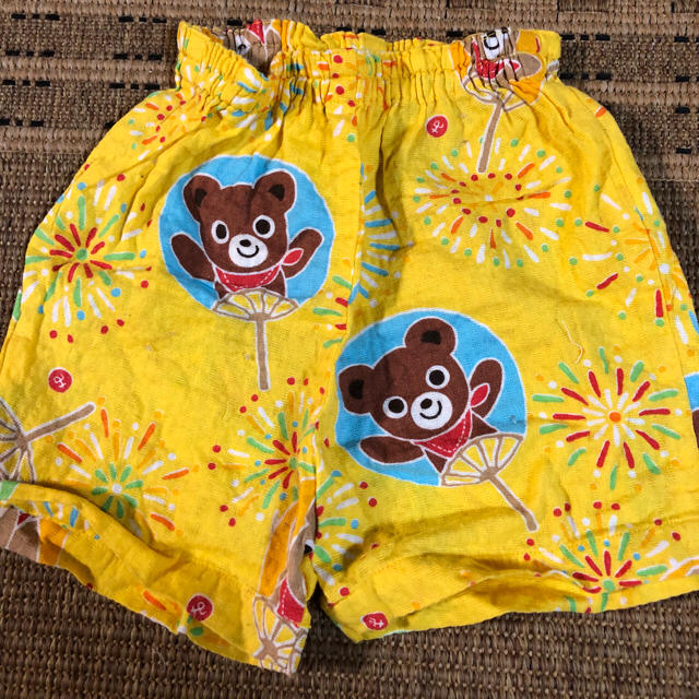 mikihouse(ミキハウス)のミキハウス 甚平  90サイズ 美品 キッズ/ベビー/マタニティのキッズ服男の子用(90cm~)(甚平/浴衣)の商品写真