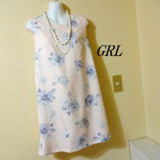 グレイル(GRL)のGRLグレイル♡花柄ノースリーブワンピース(その他)