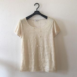 ナチュラルビューティーベーシック(NATURAL BEAUTY BASIC)の★NBBナチュビュー♡レースプルオーバー★(シャツ/ブラウス(半袖/袖なし))