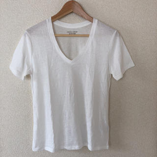 ジーユー(GU)のVネックTシャツ(Tシャツ(半袖/袖なし))