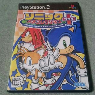 セガ(SEGA)のPS2 ソニックメガコレクションプラス(家庭用ゲームソフト)