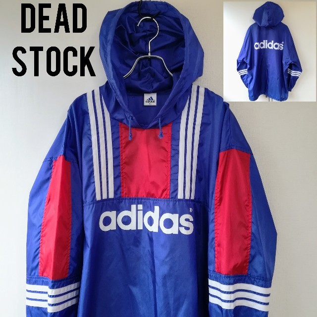 80s 90s アディダス adidas フード アノラック ナイロンジャケット | フリマアプリ ラクマ