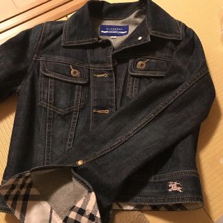 バーバリーブルーレーベル(BURBERRY BLUE LABEL)のBURBERRY BLUE LABEL デニムジャケット(Gジャン/デニムジャケット)