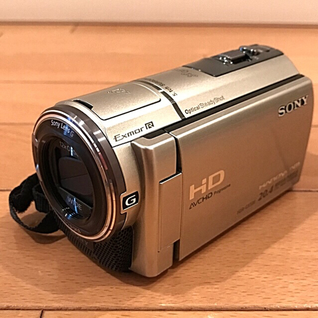 ソニー ビデオカメラ HDR-CX590V 予備バッテリー&ソフトケース付き