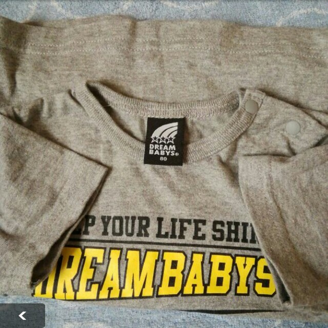 DREAMBABYS(ドリームベイビーズ)のDreambabys Tシャツ　80  ② キッズ/ベビー/マタニティのベビー服(~85cm)(Ｔシャツ)の商品写真