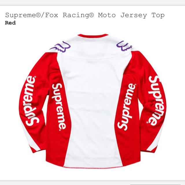 Supreme(シュプリーム)のSupreme®/Fox Racing® Moto Jersey Top メンズのトップス(Tシャツ/カットソー(七分/長袖))の商品写真