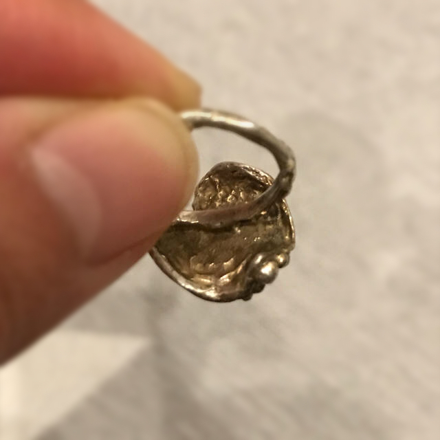 リーフ型リング レディースのアクセサリー(リング(指輪))の商品写真