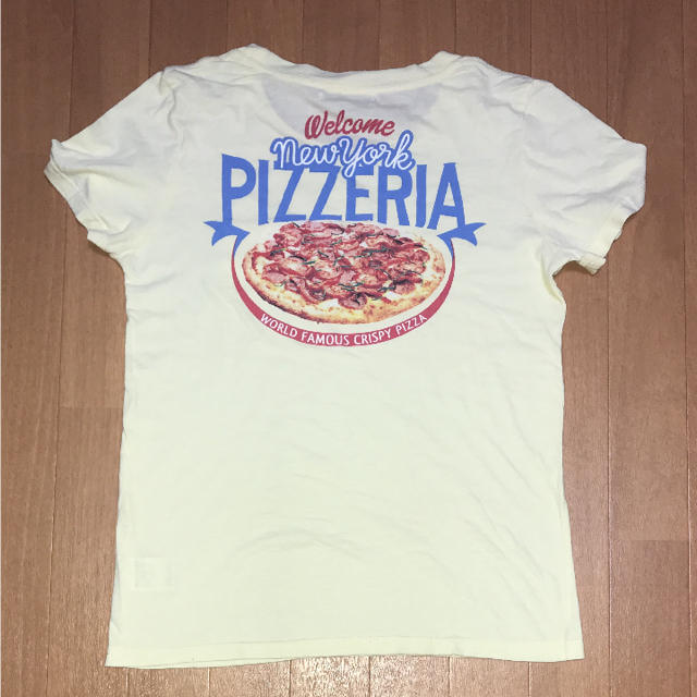 RODEO CROWNS(ロデオクラウンズ)のRODEO CROWNS☆PIZZATERIA Tシャツ レディースのトップス(Tシャツ(半袖/袖なし))の商品写真