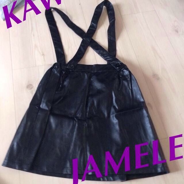 KAWI JAMELE(カウイジャミール)のジャンパースカート ミリヤ着用 調整可能 レディースのスカート(ひざ丈スカート)の商品写真