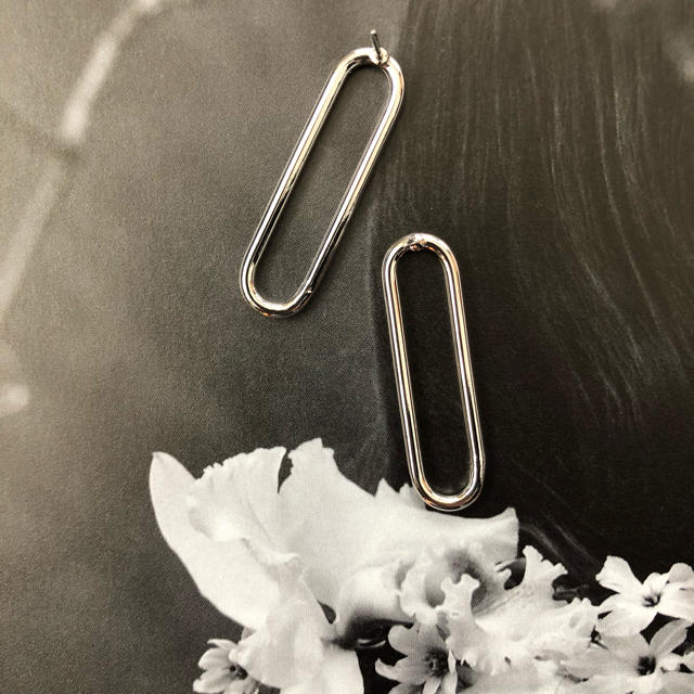 DEUXIEME CLASSE(ドゥーズィエムクラス)のimport long circle pierce   07 レディースのアクセサリー(ピアス)の商品写真