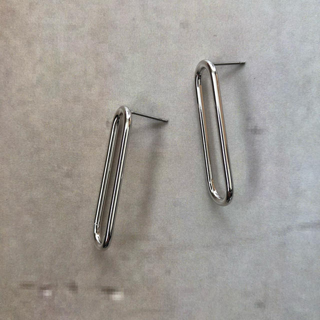 DEUXIEME CLASSE(ドゥーズィエムクラス)のimport long circle pierce   07 レディースのアクセサリー(ピアス)の商品写真