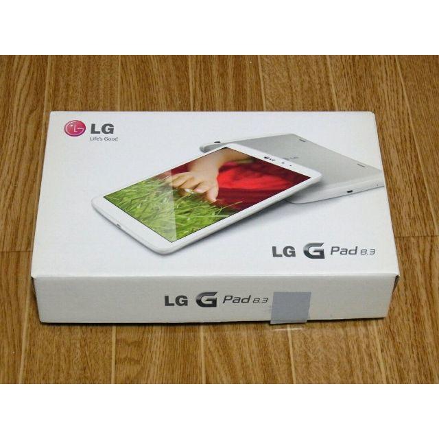 LG Electronics(エルジーエレクトロニクス)のLG G Pad 8.3　LG-V500☆美品☆送料無料 スマホ/家電/カメラのPC/タブレット(タブレット)の商品写真